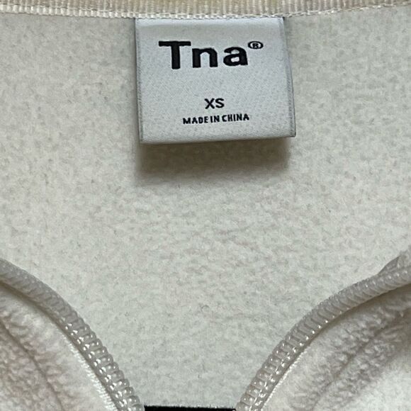 Aritzia TNA Bigfoot Quarter Zip Polar Fleece Sz XS - Picture 4 of 7